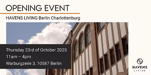 Opening Event - HAVENS LIVING Charlottenburg