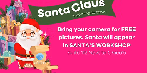 FREE Photos with Santa!