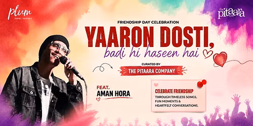 Yaaron Dosti Badi Hi Haseen Hai - ft. Aman Hora (Friendship Jamming)