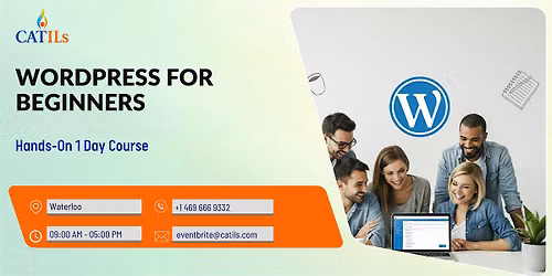 WordPress for Beginners: Hands-On 1 Day Course in Waterloo