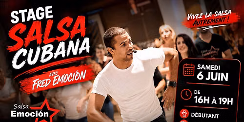 Stage de Salsa Cubana Avec Fred Emocion