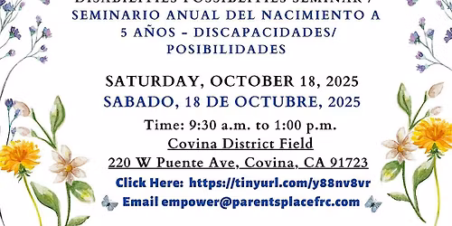 Annual Birth to Five Seminar