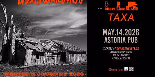 DAZZLING KILLMEN \/\/ POINT LINE PLANE \/\/ TAXA. May 14, 2026 @ Astoria Pub