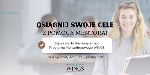 Rekrutacja do Programu Mentoringowego WINGS (V edycja)