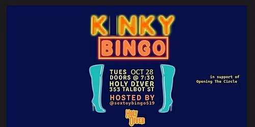 K1NKY BINGO at Holy Diver