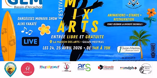 Festival Mix'Arts 2026