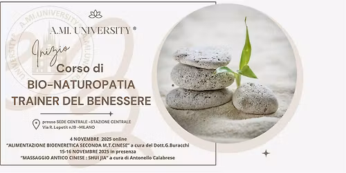 BIO-NATUROPATIA MILANO: INIZIO CORSO