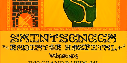 Saintseneca + Radiator Hospital + Vagabonds