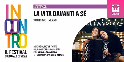 La vita davanti a s\u00e9 | Festival INCONTRO 2026