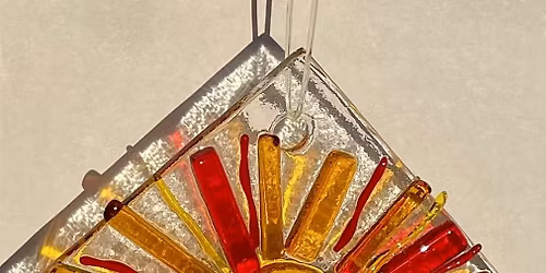 Fused Glass Sun Catcher