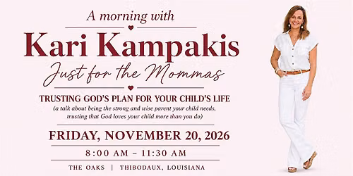 A Morning for Mommas with Kari Kampakis