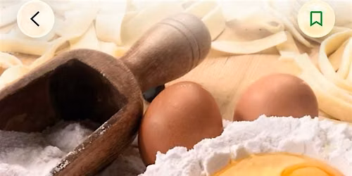 Free - Italian Cooking Class making Homemade Pasta and dips