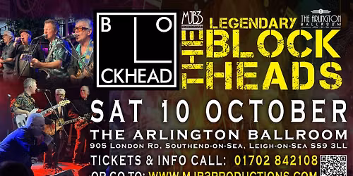 THE BLOCKHEADS - LIVE at THE ARLINGTON BALLROOM
