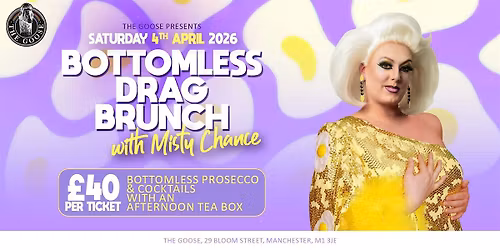 Bottomless Drag Brunch with Misty Chance