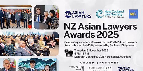 NZ Asian Lawyers Awards 2025