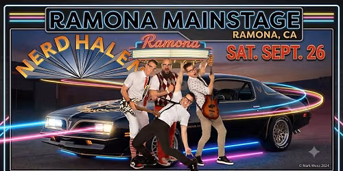 Nerd Halen \u2013 Tribute to Van Halen (and other top 40 hitmakers) - Ramona, CA (San Diego)