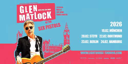 Glen Matlock & Band | M\u00fcnchen