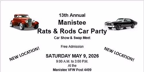 2026 Manistee Rats & Rods Car Party