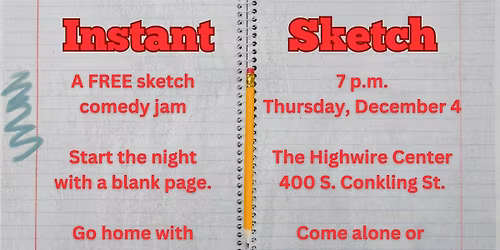 Instant Sketch: Create a Comedy Show in One Night