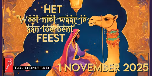 Het \u2018Weet-niet-waar-je-aan-toe-bent\u2019 feest