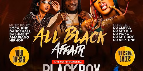 All Black Affair (DJ Spy Kid & Cliffa Soundz Promotion)