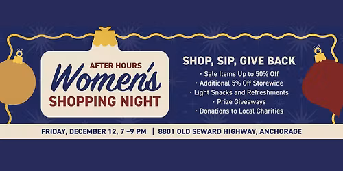 After Hours Women's Shopping Night