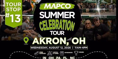 MAPCO Summer Celebration Tour - Akron (Portage Trail), OH