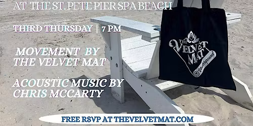 FREE Live Music & Guided Movement at the St Pete Pier Spa Beach