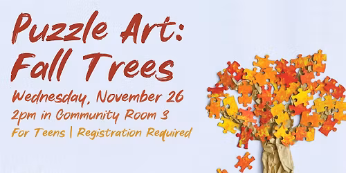 Puzzle Art: Fall Trees