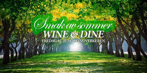 Wine & Dine: Smak av sommer | 5-retters