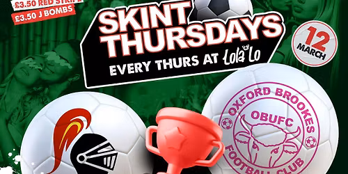 SKINT: OXDING CUP\ud83c\udfc6 @ LOLA LO 