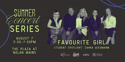 Summer Concert Series: Favourite Girl