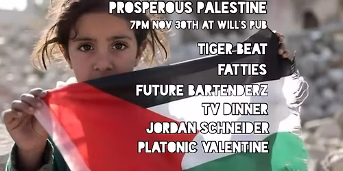Pledge For a Prosperous Palestine - A Benefit Concert