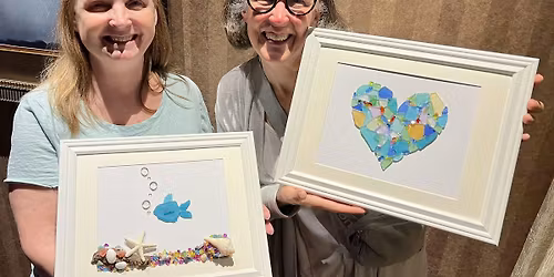 BeachGlass Collage Craft & Sip in Vermilion