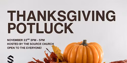 Community Thanksgiving Potluck | An Afternoon to Give Thanks Together