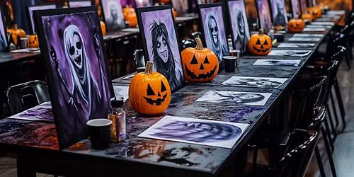 Halloween Paint and sip night