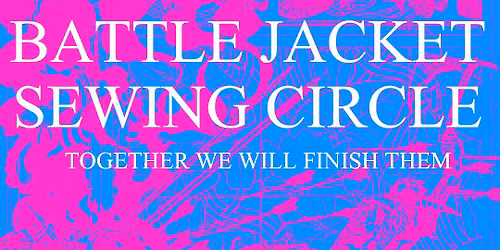 Battle Jacket Sewing Circle with Joan Catherine at Cha