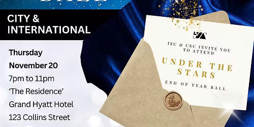 CSC and ISC -  LTSA End of Year Ball