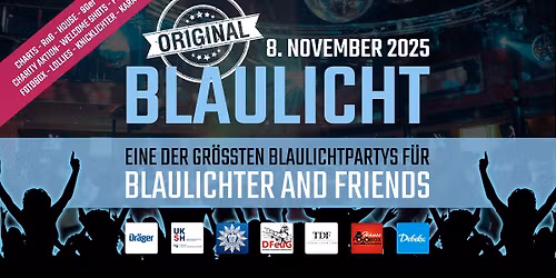 BLAULICHT "DAS ORIGINAL" - "Theater des Friedens" Rostock