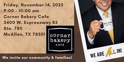 Coffee with Superintendent Dr. Gutierrez | McAllen ISD