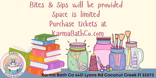 \ud83d\udcda\u2728 Karma\u2019s Crafty Book Club \u2013 Bookmark Making Night! \u2728\ud83d\udcda