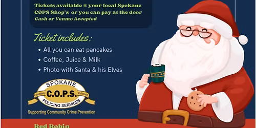 Spokane C.O.P.S - Pancakes With Santa