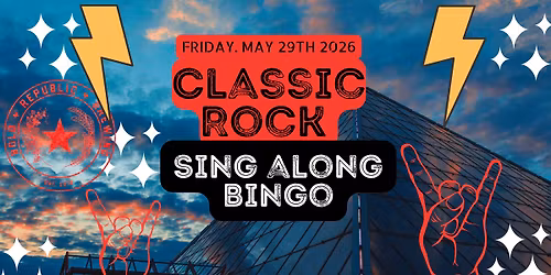 Sing Along Bingo-Classic Rock