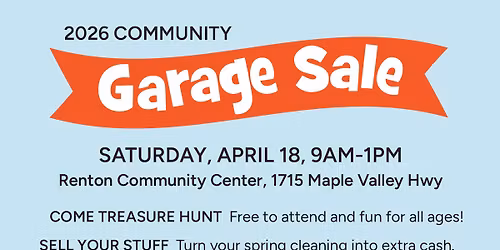 Community Garage Sale