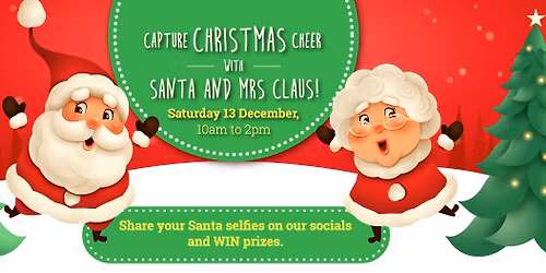 Meet Santa & Mrs Claus 🎅🤶  