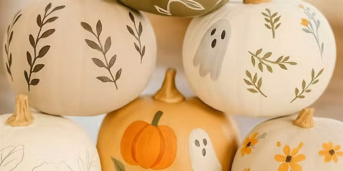 Halloween Pumpkin Painting Workshop \u2013 Gilmore Girls Edition