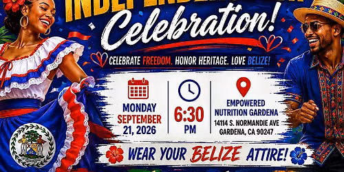 Belize Independence Celebration