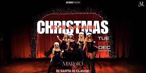 GRAND CHRISTMAS EVE; FEMALE DJ ARTIST; AR EVENTS