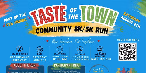 Taste of the Town Community 5k & 8k