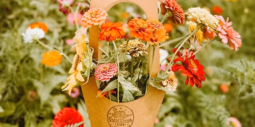 Crest Creek Farm U Pick Flower Field Opening Day!